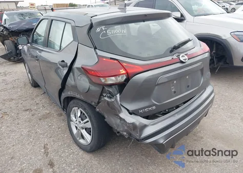 2021 Nissan Kicks S Xtronic Cvt from USA, damaged, VIN 3N1CP5BV3ML480755